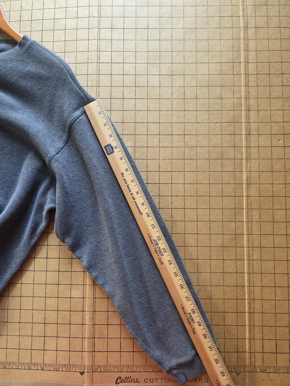 Banana Republic Heritage Waffle Knit Thermal Crewneck Gray M Oversized